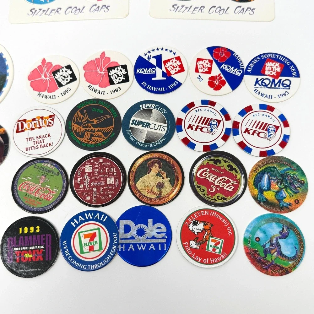 Mixed Brands pogs mixed